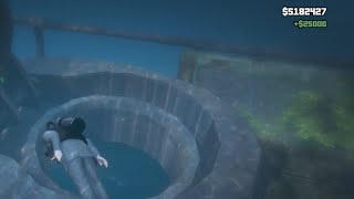 Grand Theft Auto V  SECRET Underwater 25000  LOCATION [upl. by Darnoc]