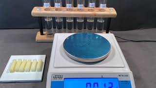 Osmosis using Potato tubers and known concentrations of Sucrose solution [upl. by Fritzsche]