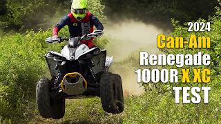 2024 Can Am Renegade 1000R X XC Test Review [upl. by Martres]