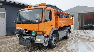 Mercedes Benz ATEGO 1523 4X4 meiller tipper  FIŠ TRUCKS SLOVENIA [upl. by Inami]