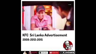 KFC Sri Lanka Old Advertisement 🍗🍗🍦🍔 [upl. by Ajdan985]