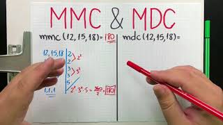 DICA 27  MMC e MDC Simples e Fácil mínimo múltiplo comum e máximo divisor comum [upl. by Beitnes653]