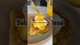 Salsa Holandesa 🙏🏻rápida y deliciosa [upl. by Aihsinat]