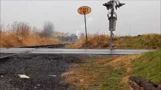 Strasburg Railroad Christmas Tree Train December 6 2014 [upl. by Aeht921]