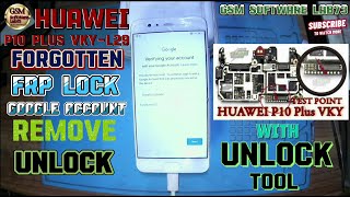 Huawei P10 PLUS VKYL29 FRP UNLOCK TOOlHuawei FRP Remove by using test point USB COM 10 method [upl. by Davena]