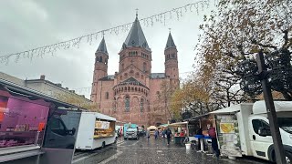 Mainz Germany  a wander around this fine town [upl. by Arytal479]