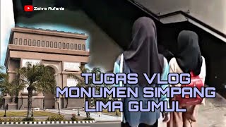 TUGAS VLOG WISATA MONUMEN SLGSIMPANG LIMA GUMUL [upl. by Spurgeon]