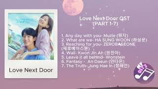 Love Next Door OST Playlist Part 17 Updated [upl. by Rramaj541]