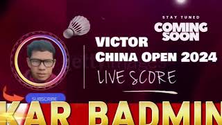 🔴LIVE  Jonatan CHRISTIE vs LEI Lan Xi VICTOR China Open 2024 [upl. by Elak]