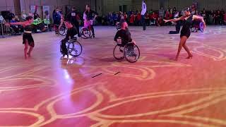 2024 Prague European Para Dance Sport Championship Combi Class 1 Paso Doble danceform dancestyle [upl. by Norag397]