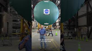 NASA Administrator Nelson Visits Artemis II Core Stage at NASAs Kennedy Space Center [upl. by Emmer]