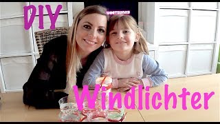 DIY Windlichter  Windlichter selber machen  Weihnachten  do it yourself  RealSweetSunny [upl. by Tommy690]