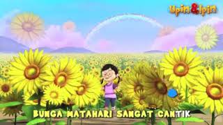 Lagu Upin Ipin Bunga matahari Sangat Cantik [upl. by Anawt]