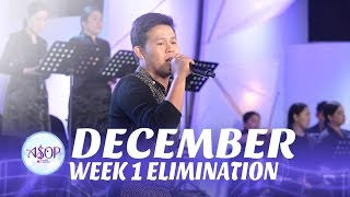 ASOP 6 Marcelito Pomoy performs quotAasa Sa Awa Mo Amaquot  Week 1 Winner  December [upl. by Clapper]