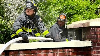 FDNY Manhattan 1077 Box 0719 Fire in the Cellar inside a Parking Garage of a High Rise Building [upl. by Trebmal]