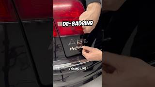 How to debadge car properly [upl. by Septima130]