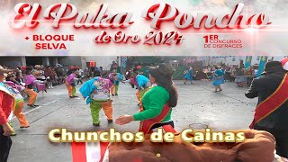 CHUNCHOS DE CAINA HUANUCO YAROWILCAS  CONCURSO MUSUQ YAWAR 2024  PRODUCCIONES ISA [upl. by Joleen]