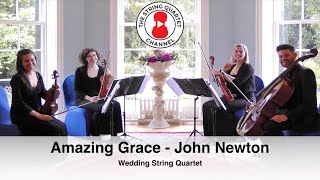 Wedding String Quartet performing Amazing Grace composed by John Newton [upl. by Llennej284]