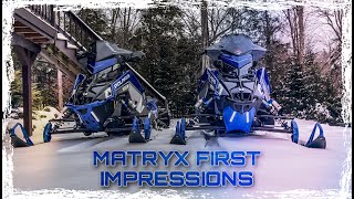 2021 Polaris Matryx 850 VR1 First impressions on the trail  Lenn Johnson [upl. by Takken32]