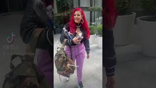 Justina Valentine Looks Cute Leaving A Meeting In NYC [upl. by Nycila]