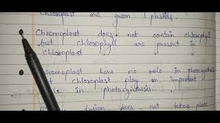 Difference between chloroplast and chromoplast  magnet brains PW  knowledge adda [upl. by Jennilee]