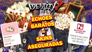 LA RECARGA de ECHOES DEFINITIVA para sacar SKINS SIEMPRE  Identity v español [upl. by Selinski121]