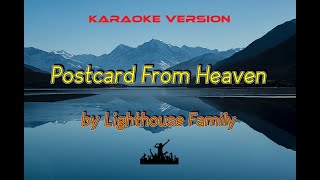 Postcard from Heaven  Karaoke Version [upl. by Anyg]