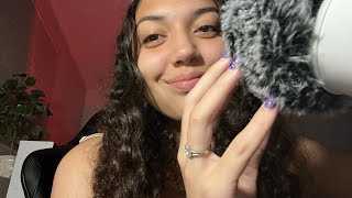 ASMR Fast and Aggressive mic scratching rubbing amp swirling with fluffy cover 🎙️ [upl. by Emmalynn506]