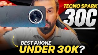 Tecno Spark 30c Unboxing amp Quick review  120hz Display  Best Phone under 30k   Price in pakistan [upl. by Adnalay]