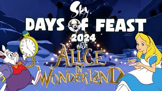 Beta Sky Christmas with Alice in Wonderland WHAT skycreatortroupe [upl. by Stevana]