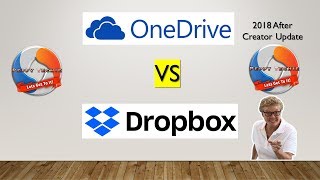 One Drive Vs Dropbox Full Cloud Sync 2018 See ALL your files wOneDrive [upl. by Virg]