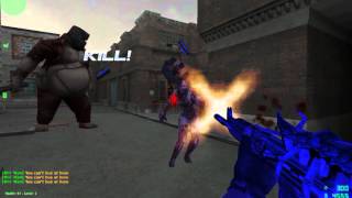 Counter Strike Xtreme v6 Zombie Scenario Gameplay [upl. by Normak]