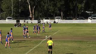 Coonabarabran Unicorns Vs Gilgandra Panthers 2023 Round 4 First Half [upl. by Nahs]