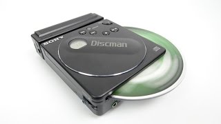 The smallest Discman ever made  was smaller than a CD  Sony D88 [upl. by Etnemelc]