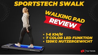 Sportstech sWalk Walking Pad Review [upl. by Ellirpa]