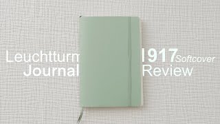 Leuchtturm 1917 Softcover Bullet Journal Review 🤍 [upl. by Nihi]