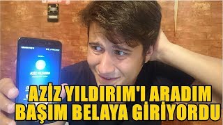 AZİZ YILDIRIM SESİYLE AZİZ YILDIRIMI TROLLEDİM [upl. by Ellebanna]