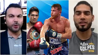 Zurdo Ramírez Una pelea con el Canelo Álvarez es lo que todo el mundo quiere ver  A los Golpes [upl. by Ahtnama]