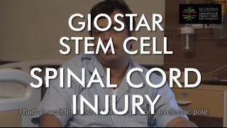 Spinal Cord Stem Cell Therapy at Giostar  Patient Testimonial [upl. by Georgeta]