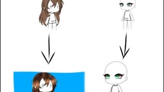 Tutorial on how I edit hair and eyes on ibis paint [upl. by Enileuqcaj179]