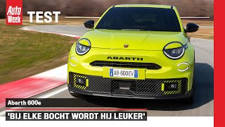 Abarth 600e Scorpionissima  AutoWeek Review [upl. by Markson]