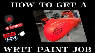 Harley front fender repair and re spray mainedapainter [upl. by Malik]