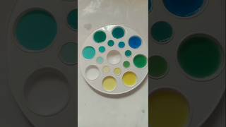 Colormixing water color art colormixing painting drawing clayclayart shorts [upl. by Akedijn]