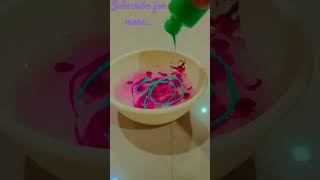 Nail polish painting in paper song music art oss creative [upl. by Burnaby]