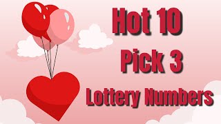 🔥Hot 10 Pick 3 Lottery Number SuggestionsWeek Ending June 30 [upl. by Gibson326]