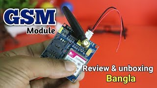 GSM SIM900A Module Review and Unboxing in Bangla [upl. by Herzberg239]