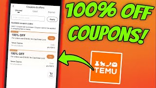 This Temu Coupon Code can save you A LOT of Money Temu Promo Code for Existing Users [upl. by Polk]