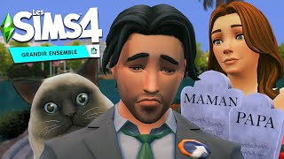 Mes parents meurent 😪  SIMS 4 Grandir Ensemble  210323 [upl. by Essilec]