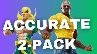 Marvel Legends Iron Fist and Luke Cage is Accurate [upl. by Rabbaj]