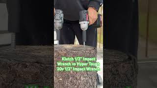 Klutch 12” Impact Wrench vs Hyper Tough 20v 12” Impact Wrench impactwrench [upl. by Henriette]